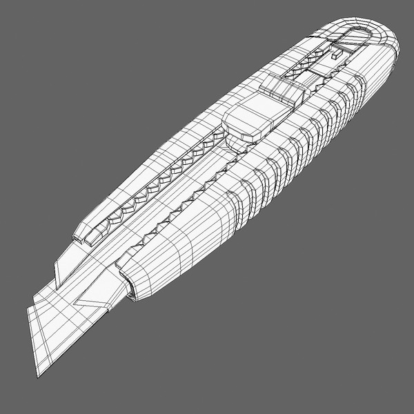 utility knife 3d model - Utility Knife by Tschirner