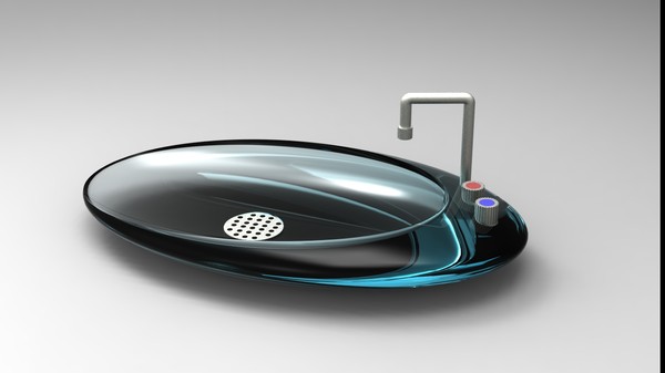 3d model of home house - faucet by aadesignaa