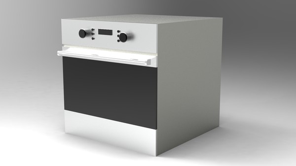 3d model cooker - cooker by aadesignaa