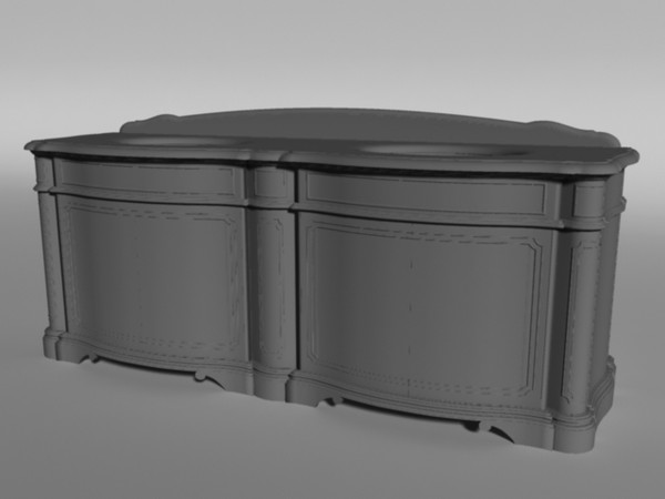 3d renaissance washbasins model - Renaissance set of washbasins by marco_c