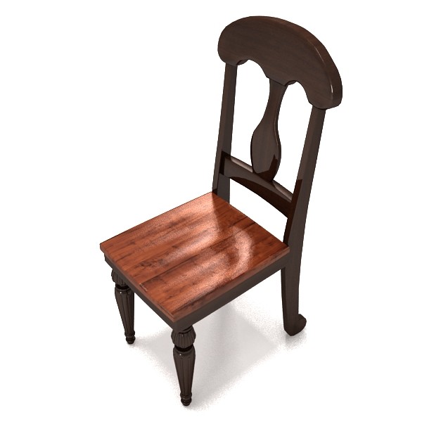dinner table chairs 3d model - Dining Room Table 08 by Jessup3D