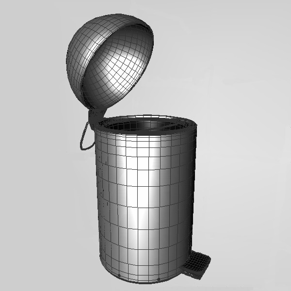 3d model wastebin - Wastebin by carnivor