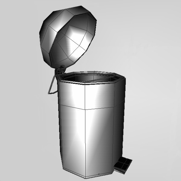 3d model wastebin - Wastebin by carnivor
