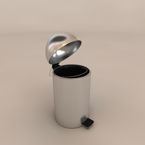 3d model wastebin - Wastebin by carnivor