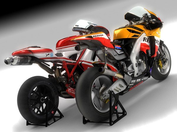 3d motorcycle superbike - Superbike pack 1 by fabelar