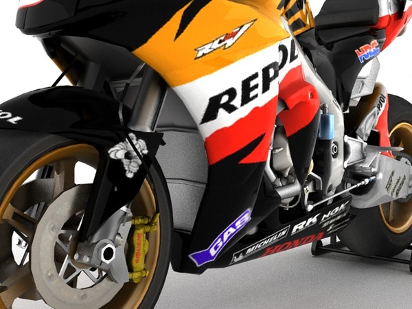 3d motorcycle superbike - Superbike pack 1 by fabelar