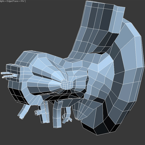 inner ear 3d max - Inner Ear by QLEE
