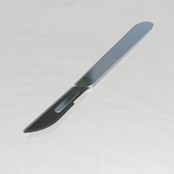 maya scalpel knife - Scalpel by mostlysquare