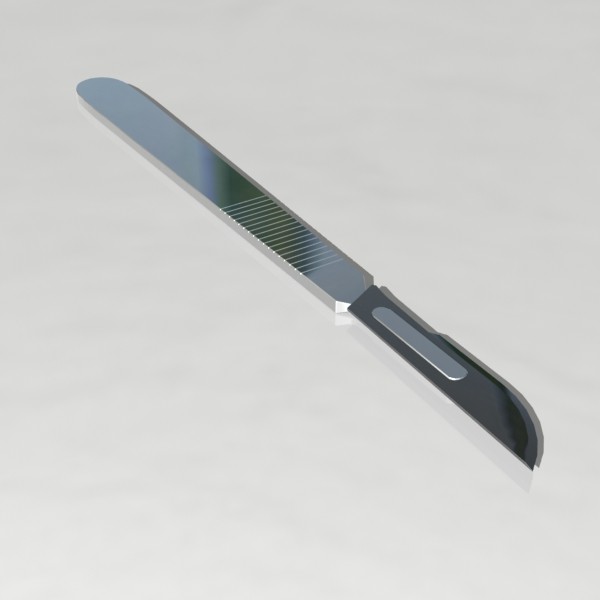 maya scalpel knife - Scalpel by mostlysquare