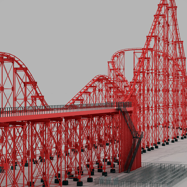 roller coaster track max - Roller Coaster Track by Tornado Studio