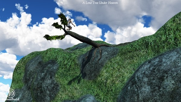 lone tree heaven 3d max - A Lone Tree Under Heaven by DreamBuild