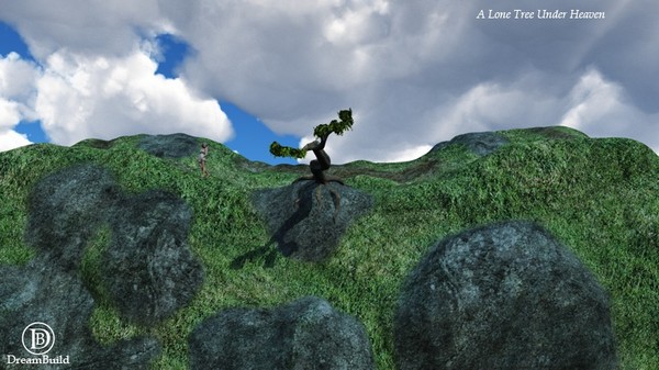 lone tree heaven 3d max - A Lone Tree Under Heaven by DreamBuild