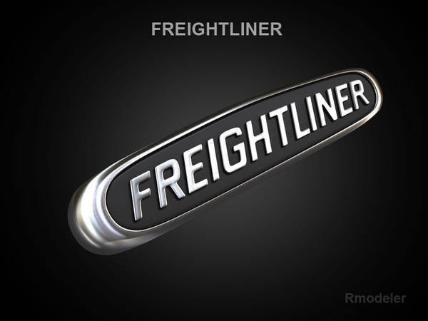3ds max logo freightliner - Freightliner 3d Logo by Serega Rozhnov