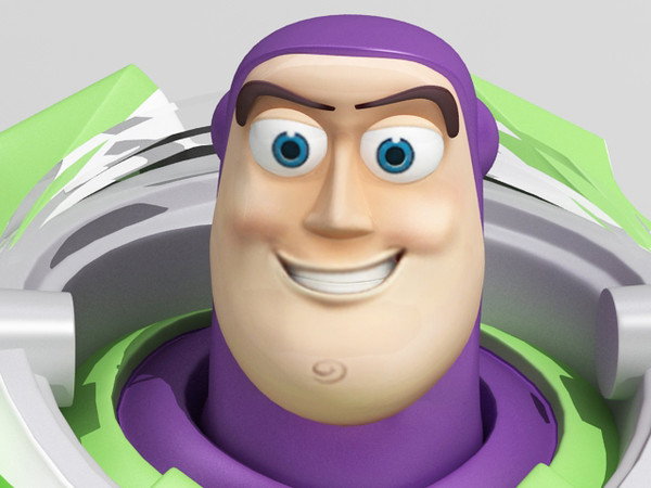 3d buzz lightyear batpod toy model - Buzz batpod edition by fabelar