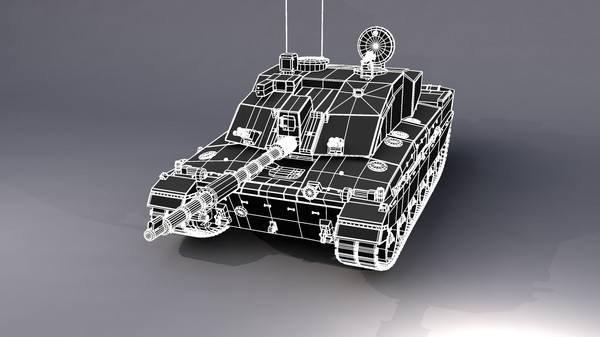 maya challenger 2 tanks - Challenger 2 Tank... by ignisfatuus