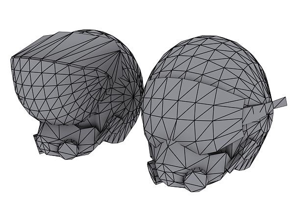 3d poligon helmet pilot model - Pilot Helm by GARYOSAVAN