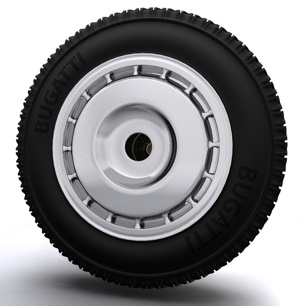 3d wheel tire model - Wheel by PROmax_