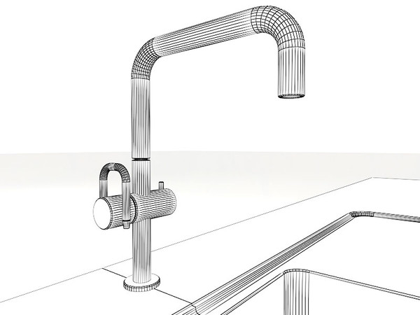kitchen island bulthaup b3 3d max - Contemporary Kitchen island Bulthaup b3 by 3DmakeWork