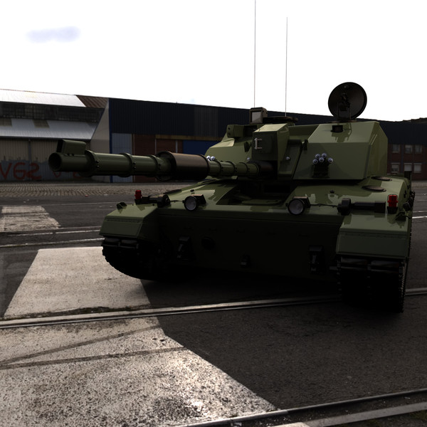 maya challenger 2 tanks - Challenger 2 Tank... by ignisfatuus