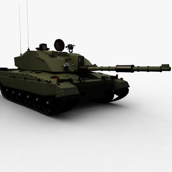 maya challenger 2 tanks - Challenger 2 Tank... by ignisfatuus