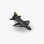 free x-15 low-poly 3d model