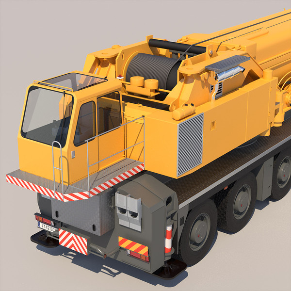 3d model mobile crane liebherr ltm - Mobile Crane Liebherr LTM 1500 by ArqArt3D