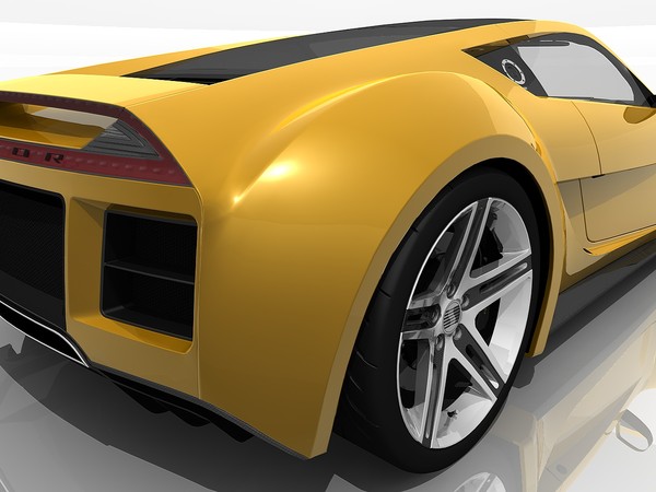 saleen s5s raptor 2008 3d max - Saleen S5S Raptor (2008) by TiRex3D