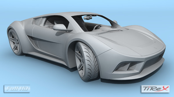 saleen s5s raptor 2008 3d max - Saleen S5S Raptor (2008) by TiRex3D