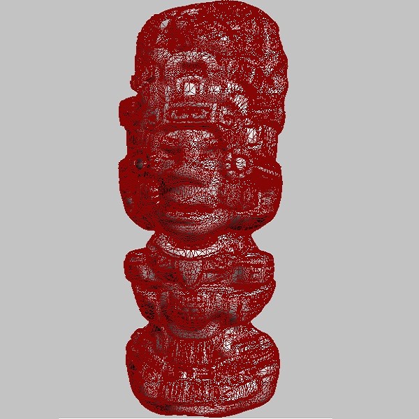 mayan sculpture 3d model - Mayan Sculpture... by Interu2x