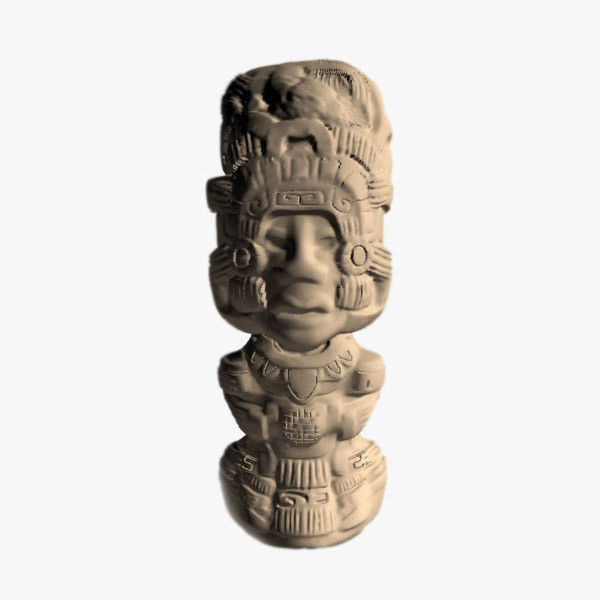 mayan sculpture 3d model - Mayan Sculpture... by Interu2x