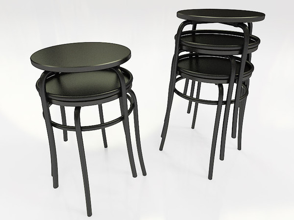 3d model ikea furniture agne stool - Ikea stool Agne by 3DmakeWork