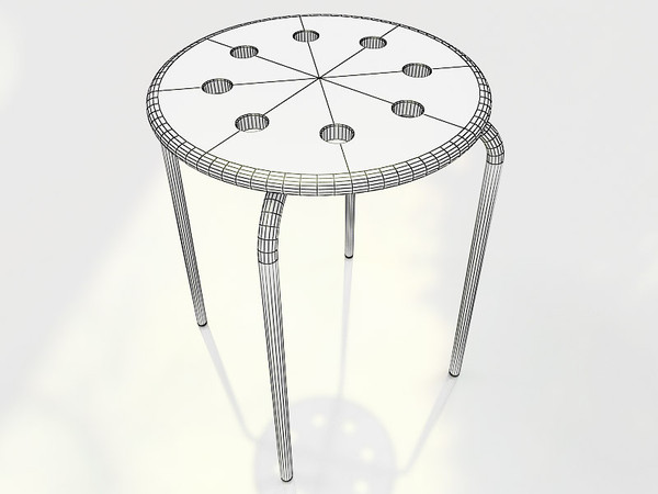 3d model ikea marius stool - Ikea stacking stool Marius by 3DmakeWork