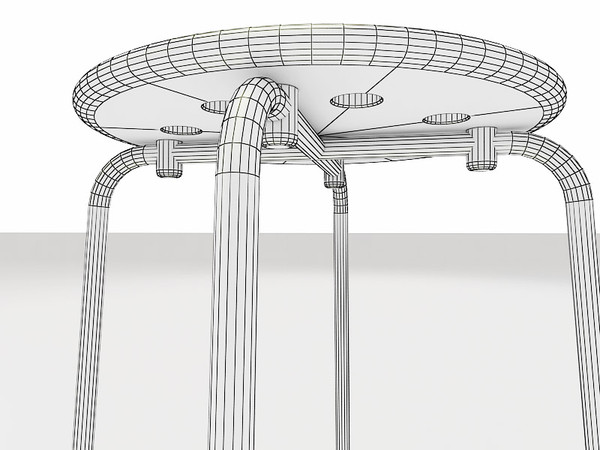 3d model ikea marius stool - Ikea stacking stool Marius by 3DmakeWork