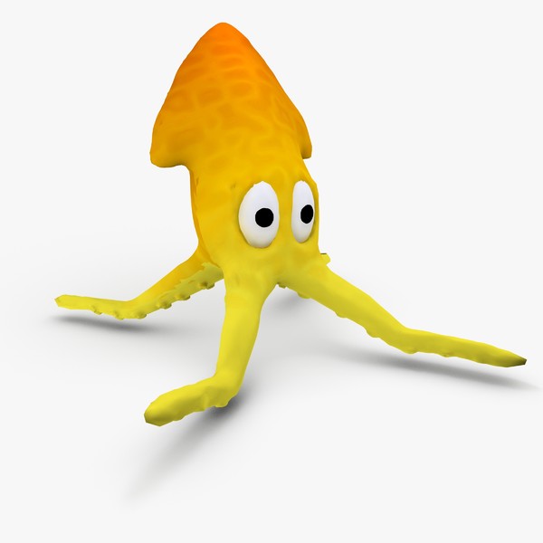 3ds max turbo squid - Oddly familiar squid by zanryushinen