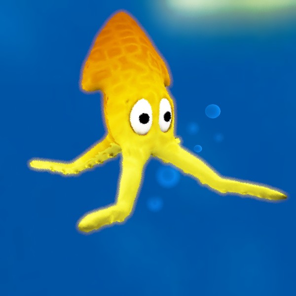 3ds max turbo squid - Oddly familiar squid by zanryushinen