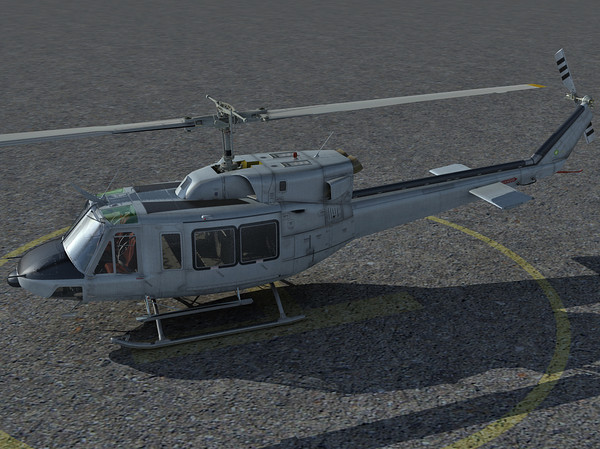 bell uh-1n uh-1 3ds - Bell UH-1N by Eric.Levi