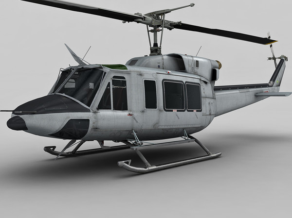 bell uh-1n uh-1 3ds - Bell UH-1N by Eric.Levi