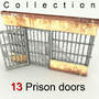 3d model prison door