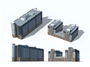 realistic skyscraper 3d model