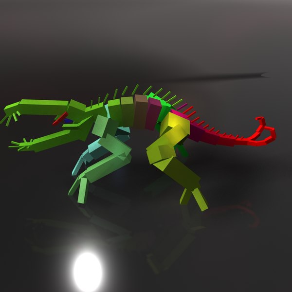 freak swamp hunter stalker 3d model - Swamp Hunter/Stalker (Rigged) by The Freak Factory
