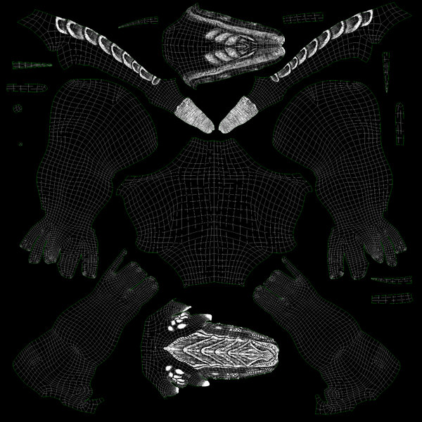 freak swamp hunter stalker 3d max - Swamp Hunter/Stalker (Unrigged)... by The Freak Factory