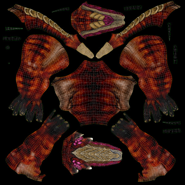 freak swamp hunter stalker 3d max - Swamp Hunter/Stalker (Unrigged)... by The Freak Factory