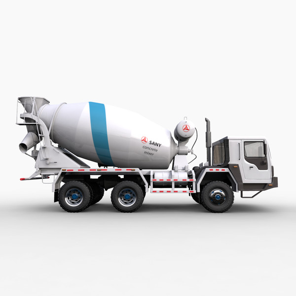 3d concrete mixer trucks - Concrete Mixer Truck by ignisfatuus