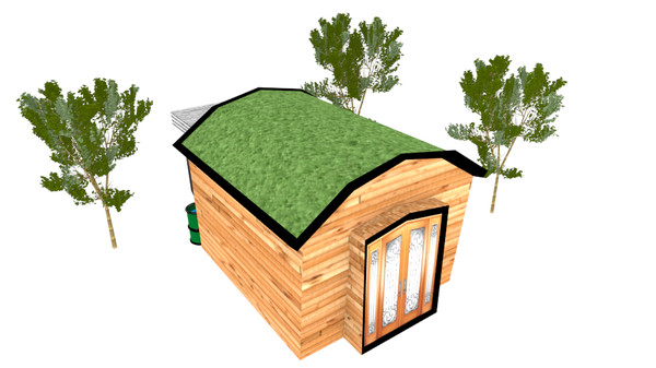 green living concept 3d model - Green Living Concept by uniquedesign71