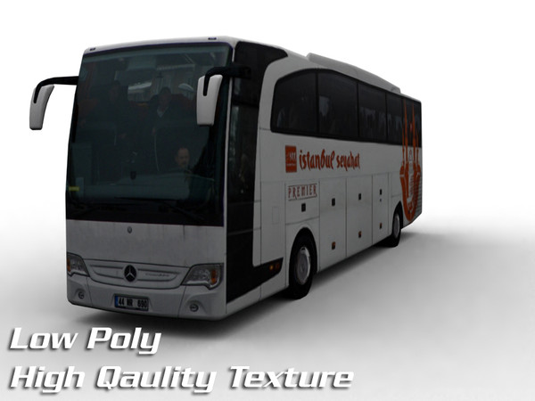 mercedes-benz travego 15 shd 3ds - Mercedes-Benz Travego 15 SHD  2011 by Mertcan0403
