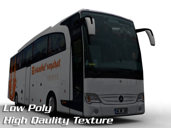 mercedes-benz travego 15 shd 3ds - Mercedes-Benz Travego 15 SHD  2011 by Mertcan0403
