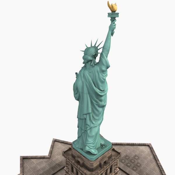 3d model liberty statue - Statue Of Liberty by Mansurov Renat