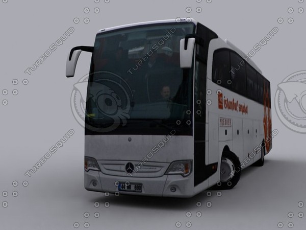 mercedes-benz travego 15 shd 3ds - Mercedes-Benz Travego 15 SHD  2011 by Mertcan0403
