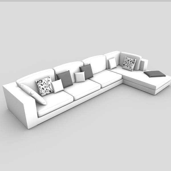 sofa cushions c4d - Sofa by KeremGogus