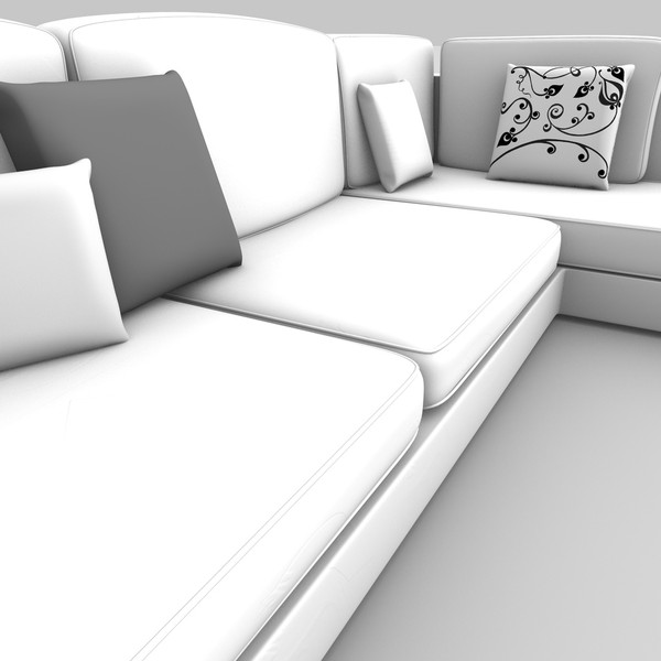 sofa cushions c4d - Sofa by KeremGogus